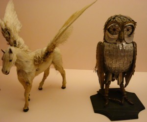 Pegasus and Bubo the Owl from Clash of the Titans